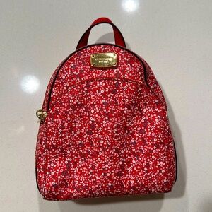 Michael Kors Abbey Floral Mini Backpack